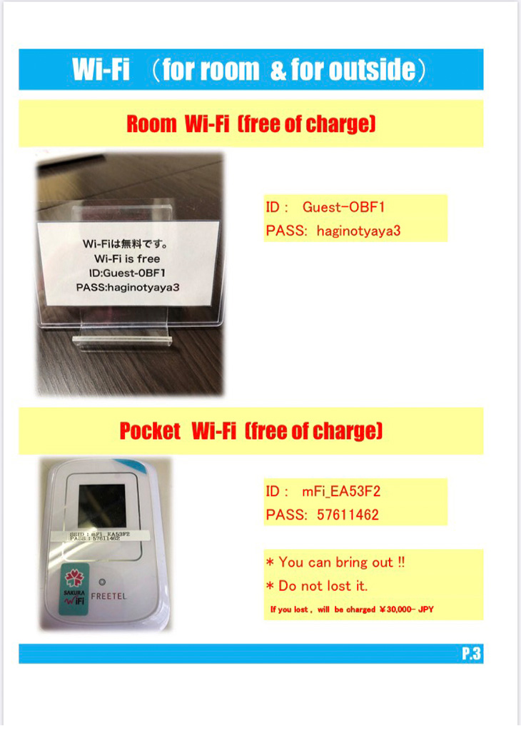 ハウスルール写真